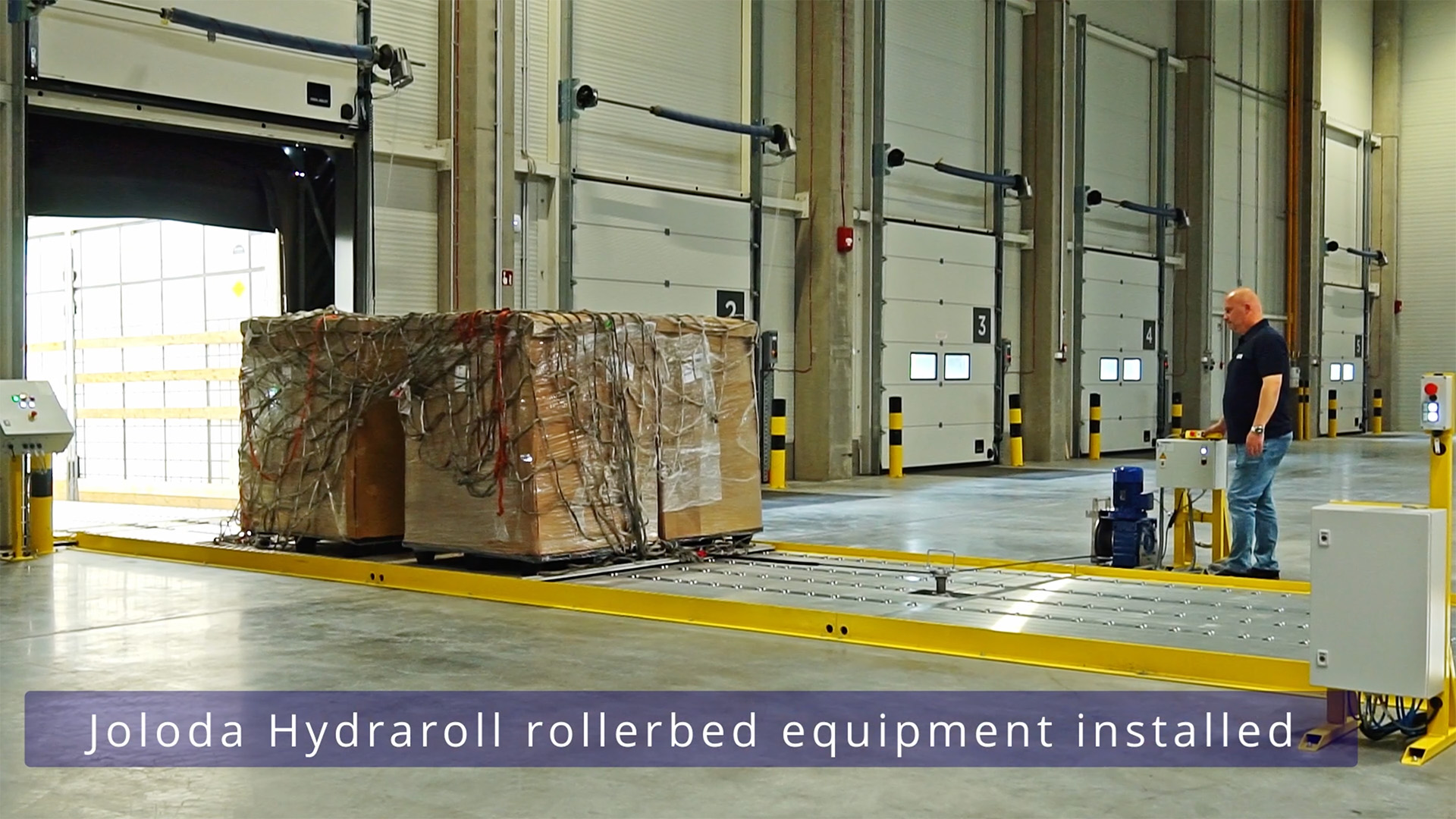 E-Commerce PMC (air line pallet) handling facility - HGL Group Hungary HQ